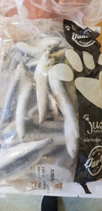 Just Natural frozen Sprats 1kg bags