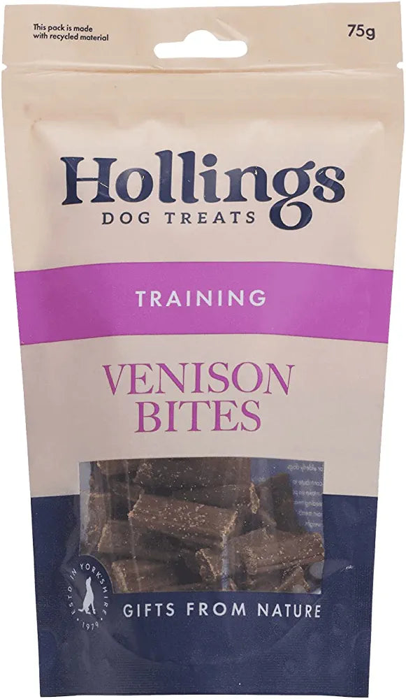 Hollings training venison bites