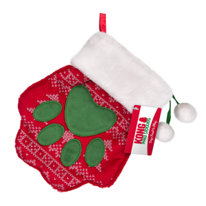 KONG Holiday Stocking Paw Lg