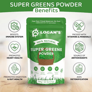 Logan’s Organic Pumpkin Powder – Natural Digestive Support for Dogs