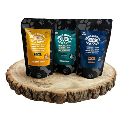 Bone broth for dogs