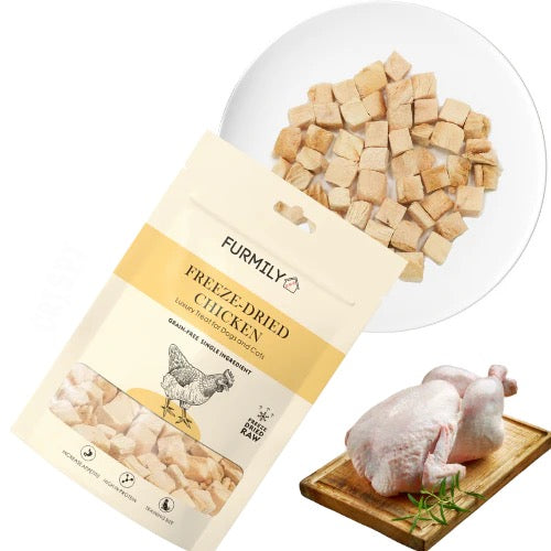 FREEZE-DRIED CHICKEN PET TREATS BY FURMILY 40G