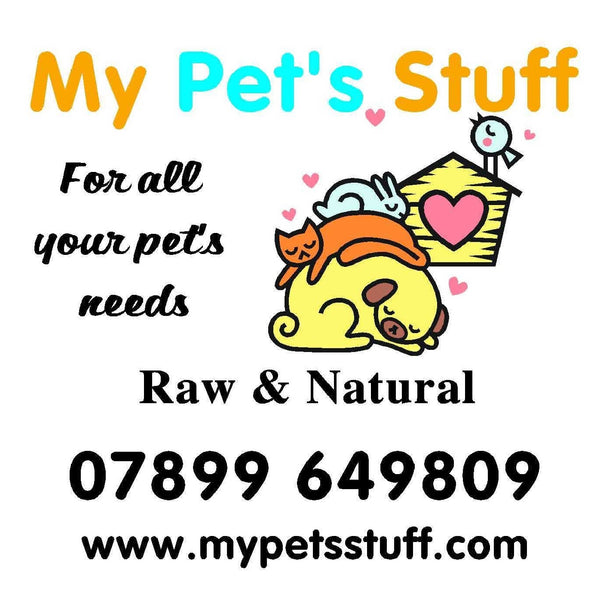 My pet's stuff raw and natural
