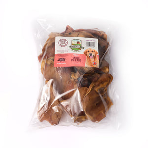 Paddock Farm - Pigs Ear 10pack - Natural Dog Treat