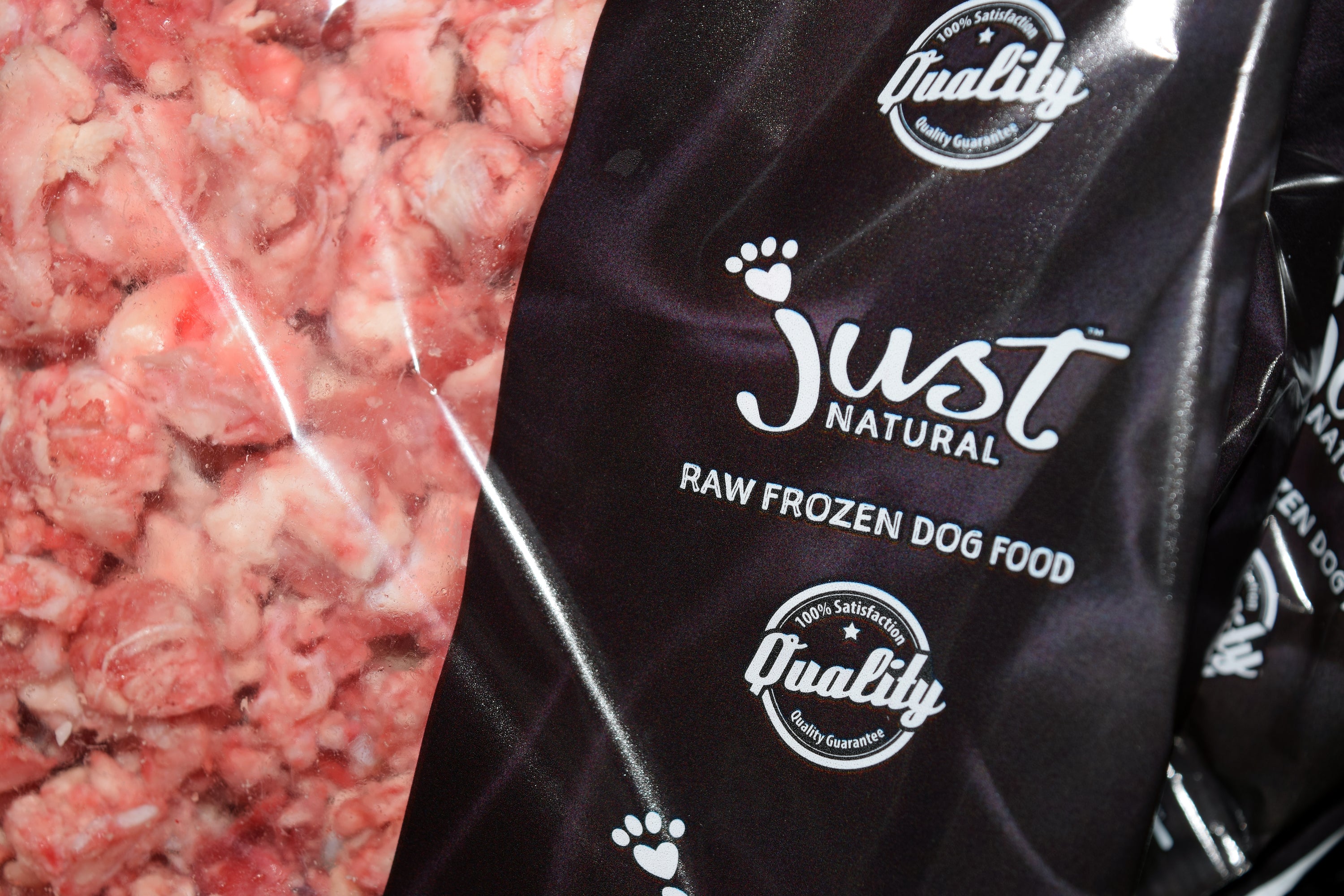 Just Natural Raw 454g Bags - Main Image