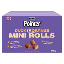 Load image into Gallery viewer, Pointer Duck and Orange Flavoured Mini Rolls