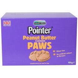 Pointer Peanut Butter Paws various sizes