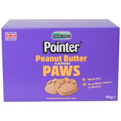 Pointer Peanut Butter Paws various sizes