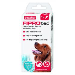 Beaphar FIPROtec spot -on for medium dogs