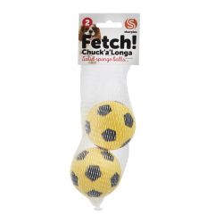 Fetch Chuck `A`longa solid sponge 2pk balls