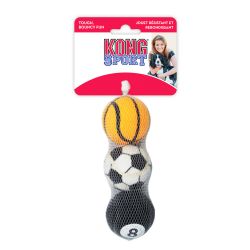 KONG Sports Balls pk 3 no squeaker